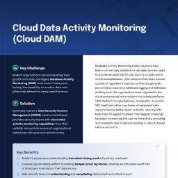 Symmetry Systems Resources Cloud Data Activity Monitoring (Cloud DAM)