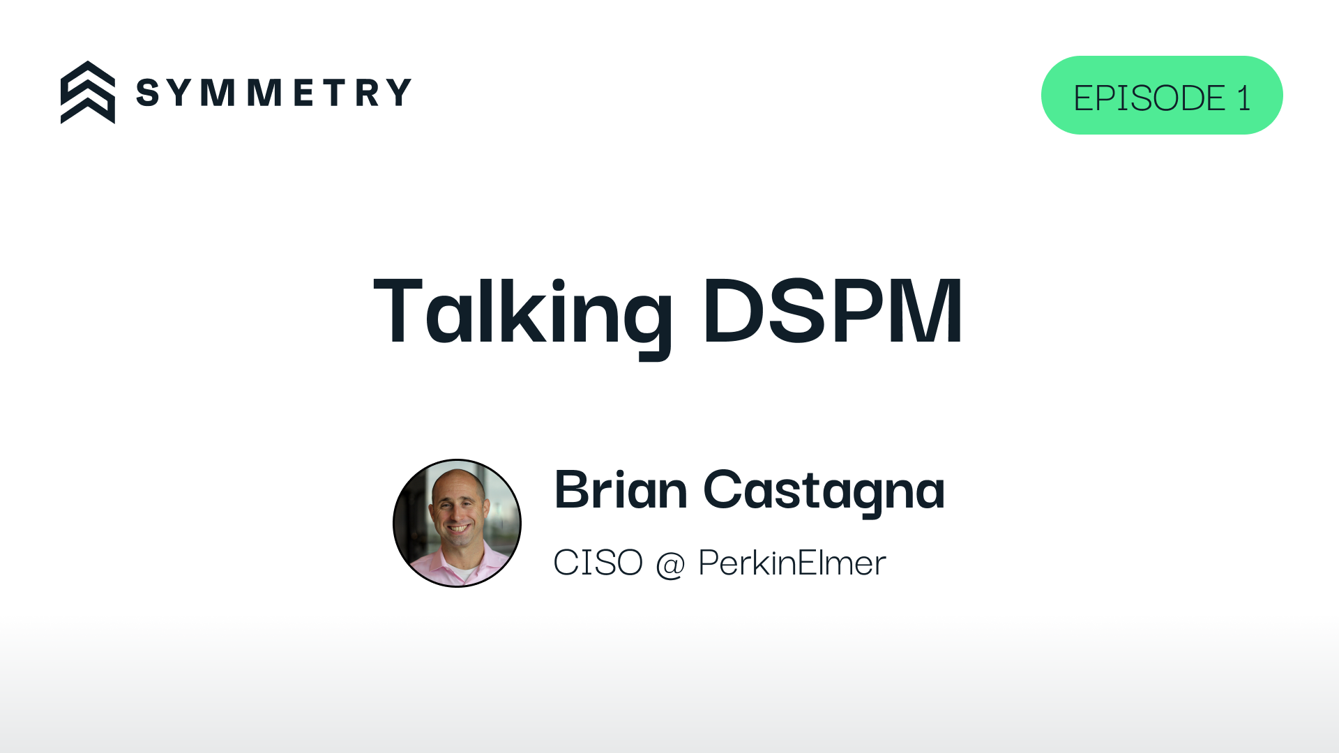 Talking DSPM: Episode 1 – Brian Castagna